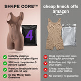 SH4PE CURVE™ Sculpting Bodysuit