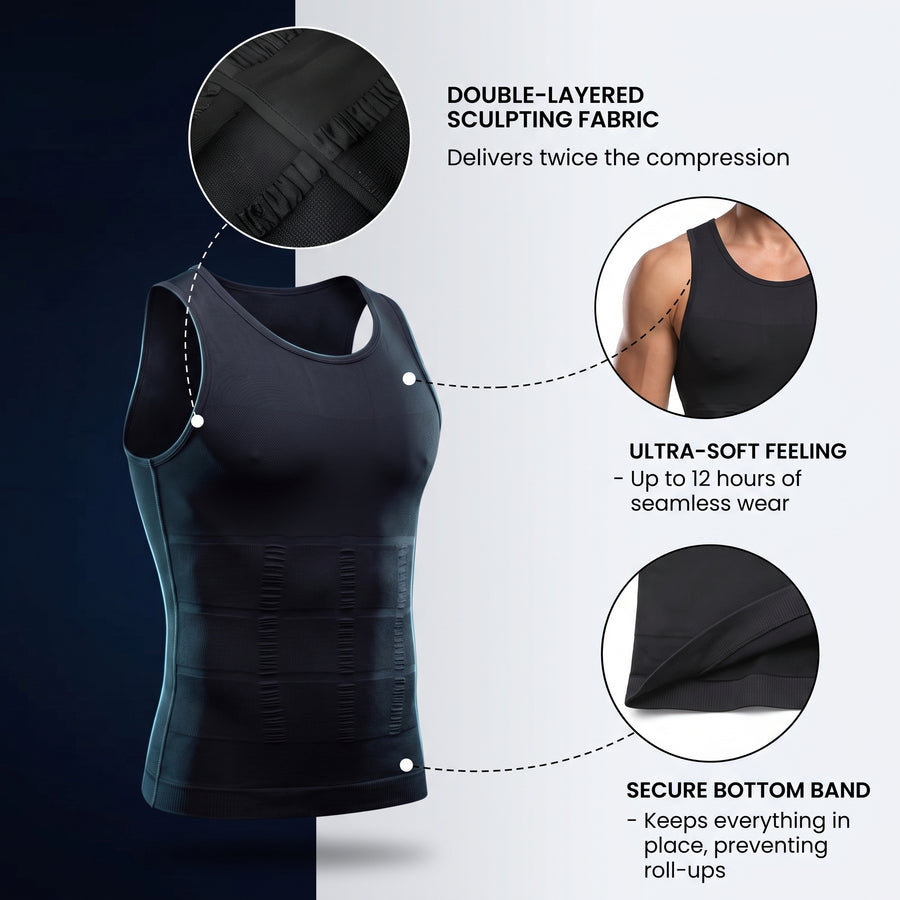SH4PE™ Everyday Compressor — Replace Your Undershirt Drawer.