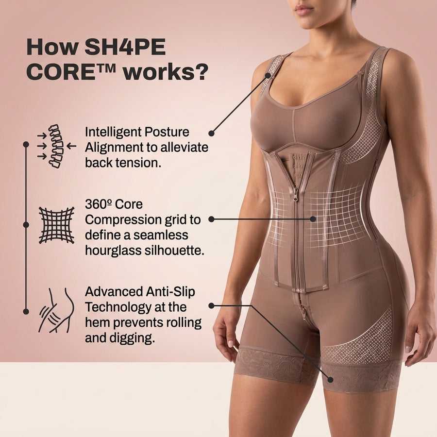 SH4PE CURVE™ Sculpting Bodysuit