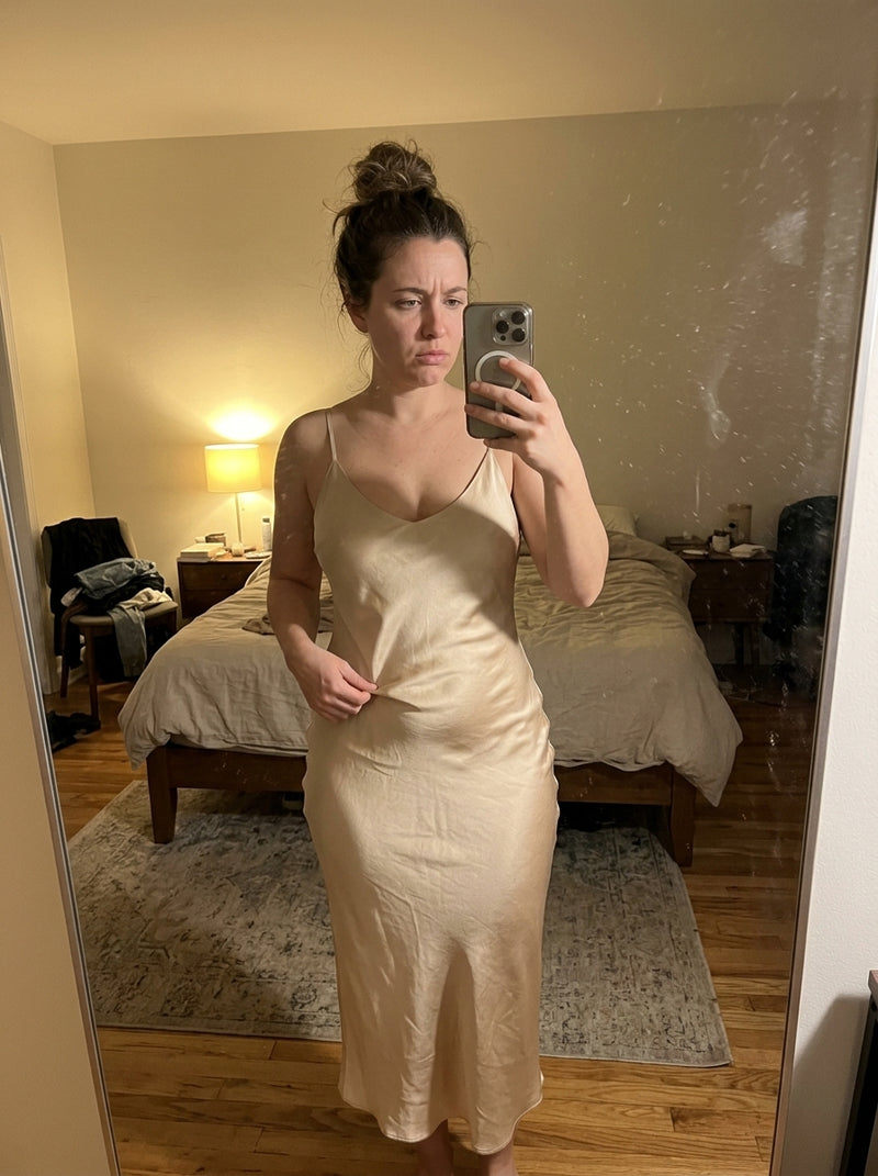 IT IS NOT THE DRESS.